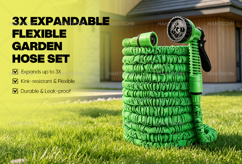 Expandable garden hose (2) Expandable garden hose (2)