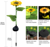 Solar Powered Light with Sunflower GT