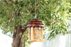 Squirrel Proof Rain Proof Shingle Wooden Gazebo Bird Feeder