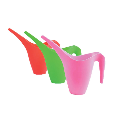 Colorful Plastic Easy Pour Watering Pot with Long Spout Watering Can