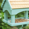Outdoor Wooden Courtyard Bird Feeding Table Wild Bird Feeder