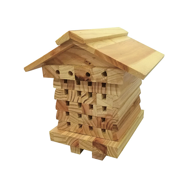 Solitary Bee Hive House Wooden Habitat GT16098