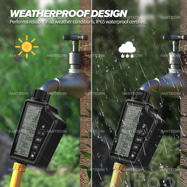 WiFi Water Timer for Garden WiFi Sprinkler Timer Outdoor