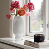 Nordic Vintage Glass Cylindrical Bud Vase
