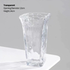 Latest Design Home Decoration Luxury Clear Flower Glass Vase