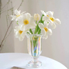 White Transparent Small Vase Simple Centerpieces