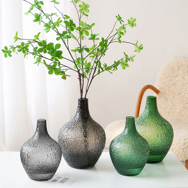 Hot Selling Vase Decoration Living Room Flower Arrangement Bouquet Luxury Flower Arrangement Large Glass Vase
