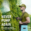 7.4V Powerful Electric Battery Sprayer Weed Yard Lawn Sprayers with 5 Mist Nozzles & Retractable Wand