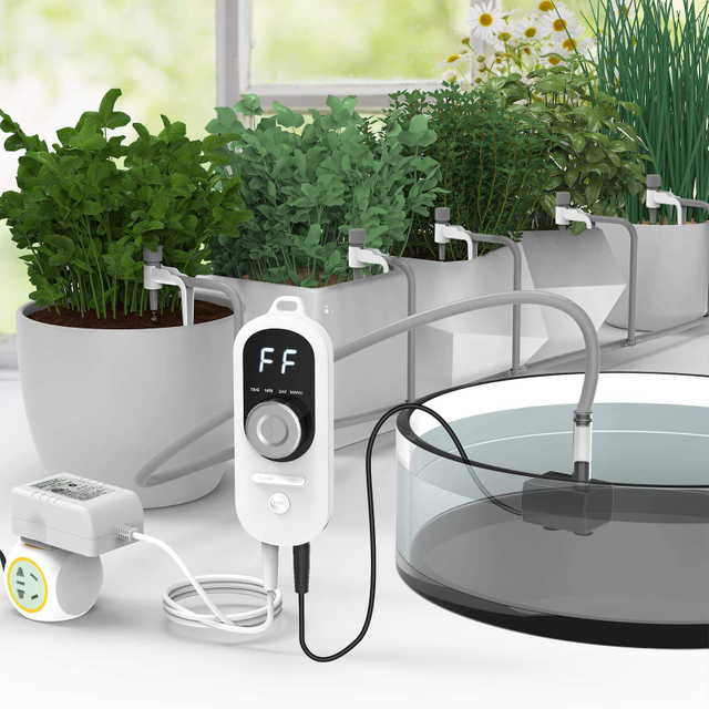 Adjustable Water Flow Drip Head-Plant Watering Devices