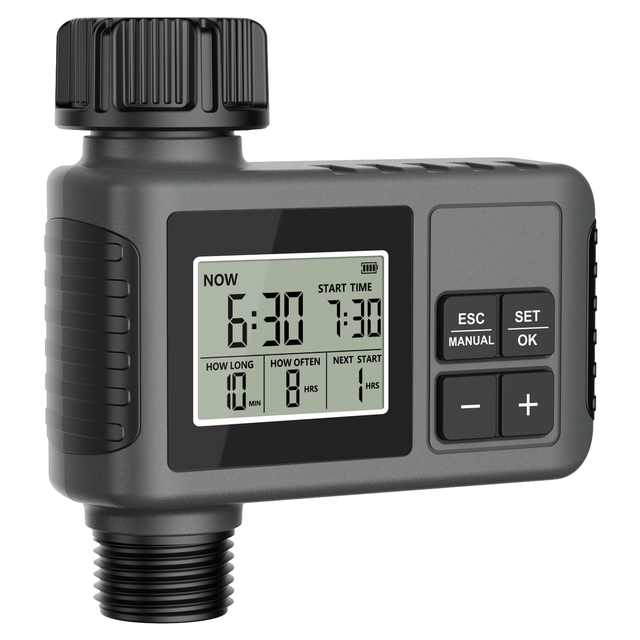 1 Zone Outdoor Hose Water Timer for Garden Faucet with Auto