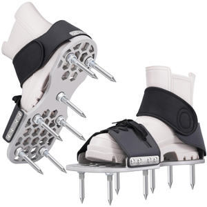 Lawn Aerator Shoes for Grass with 5MM Metal Bottom Aeration Shoes