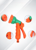 Collapsible High-pressure Car Wash Telescopic Spring Water Gun