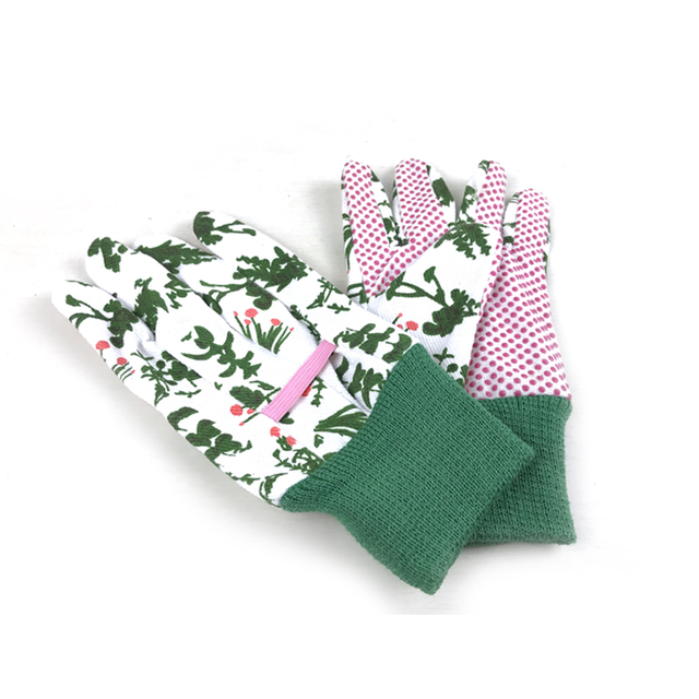Floral Woman Garden Gloves GT19011