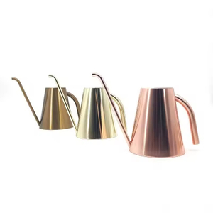 Stainless Steel Metal Watering Can for Plants