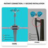 Quick-Connect Drip Irrigation System Kit