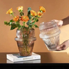 French Antique ELegant Glass Vase
