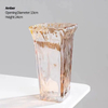 Latest Design Home Decoration Luxury Clear Flower Glass Vase