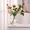 Black Vintage Retro French Small Flower Vase