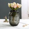 Clear Glass Flower Vase for Bouquet