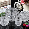 Bowl Glass Vase Clear Bubble Planter Terrarium Fish Bowl