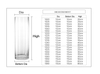 Glass Vase Bulk Cylinder Flower Home Decor Glass Flower Pot Decoration Long Clear Wholesale Wedding Plant Glass Vase for Flowers