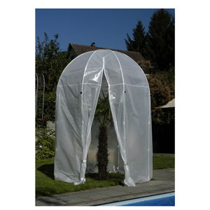 Best New Plastic PE Hoops Seed Tray Polytunnel Greenhouse to Keep the Palm Trees Warm