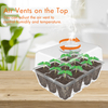 10 Pack Plant Germination Trays Seed Starter Kit