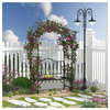 Steel Garden Arch with Seat GT32072