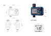 Smart Garden Digital Automatic Programmable Sprinkler Water Timer
