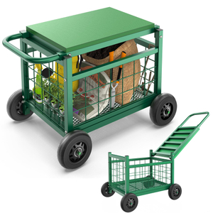 Rolling Garden Work Seat with Wheels
