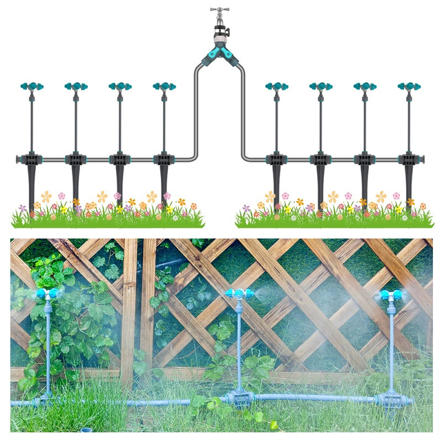 Quick-Connect Drip Irrigation System Kit