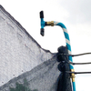 Rotating sprinkler trampoline cooling