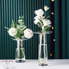 Hand-made Glass Flower Vase Nordic Home Decoration Tabletop Vase Glass Luxury Vase