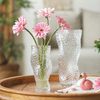 Wave-shaped Design Large Glass Vases