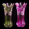 Mouth-blown Glass Vase Modern Home Decor Design Table Centerpieces High-end Thick Heavy Solid Color Glass Vases