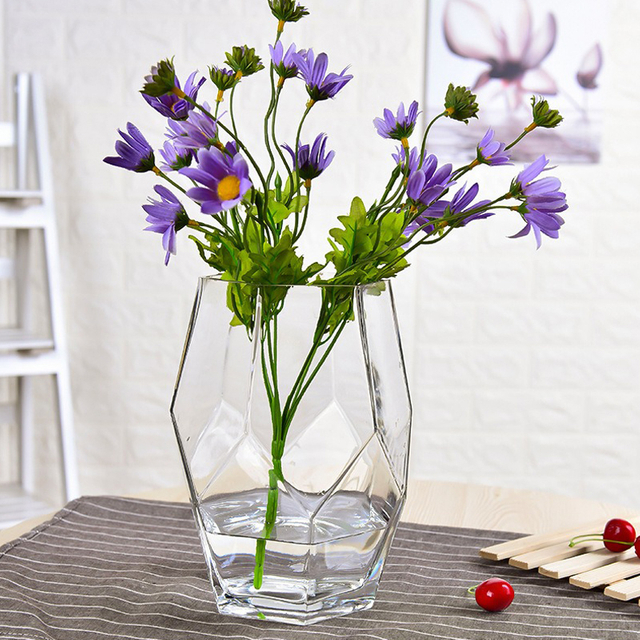 Clear Glass Flower Vases for Centerpiece Table Home