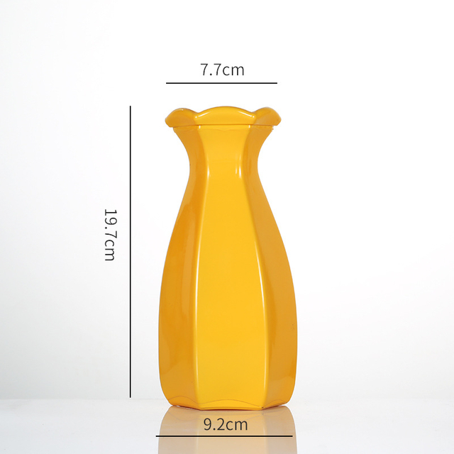 small glass vase