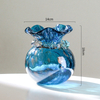 Glass Vase Simple Creative Water Raised Flowers Rose Tulip Home Decoration Living Room Tabletop Vase Decoration