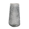 Hydroponics Rich Bamboo Lily Rose Vertical Ribbed Vase