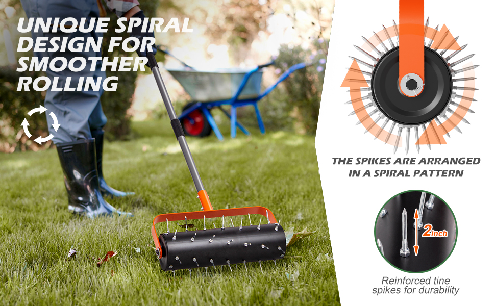 Rolling Lawn Aerator (9)