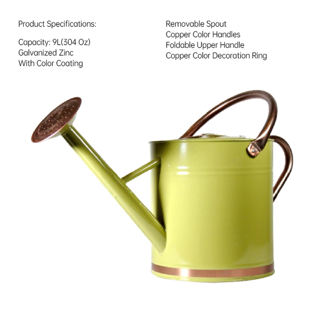 Metal Watering Can for Outdoor Plants