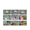 High Pressure Fiber Jacket Lightweight Garden Water Fabric Hose