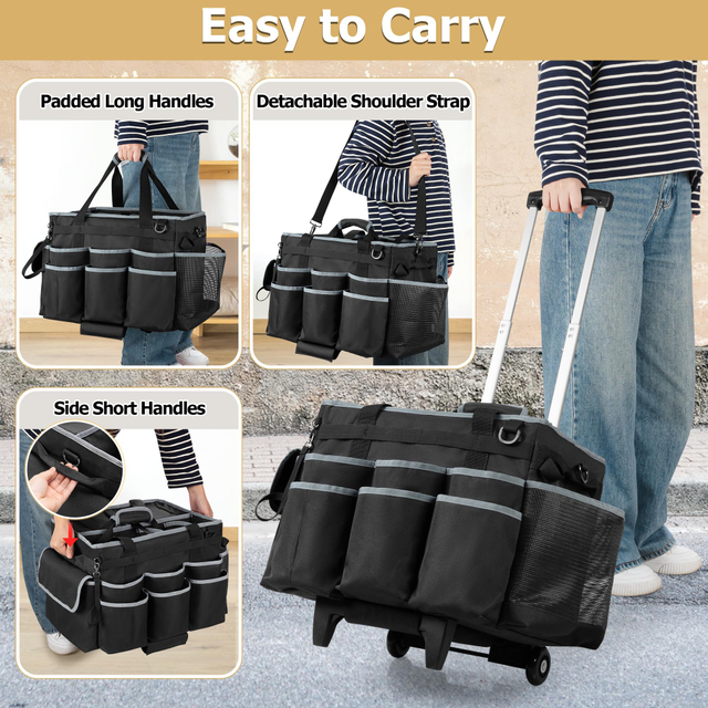 Rolling Cleaning Cart