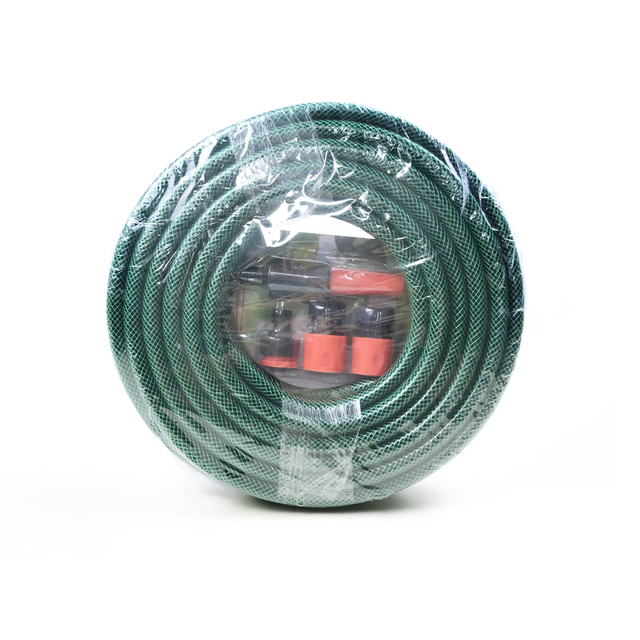 Outdoor Flexible Durable No Leaking Solid PVC Fitting Garden Hose