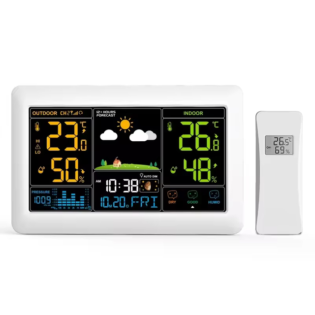 Weather Station Indoor Outdoor Thermometer 