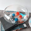 Glass Bubble Bowl Small Fish Bowl Round Terrarium Vase