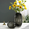 Clear Glass Flower Vase for Bouquet