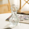 Spot Wholesale Net Red Glass Vase Transparent Hydroponic Flower Bottle Dry Flower Vase Table Decoration