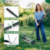 18-Inch Spike Rolling Lawn Aerator for Grass