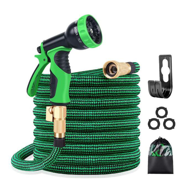 Magic Expanding Flexible Hose with Brass Fittings Garden Water Hose